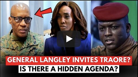 General Langley in Kenya, Faces Backlash! ANGRY Black Journalist CALLS Him OUT for his threats