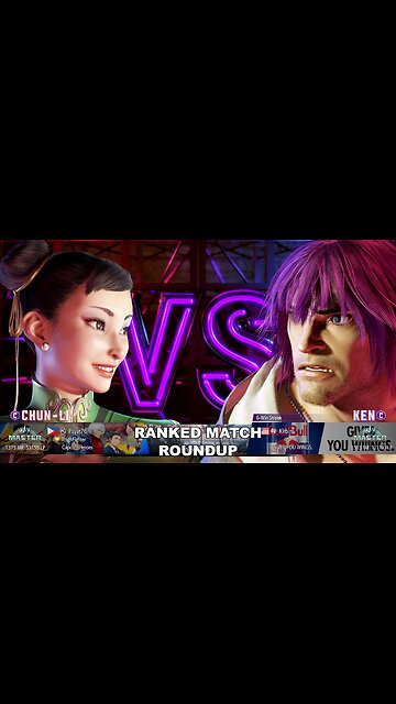 Kuya Kalbo SF6 Ranked Match Roundup. Chun Li Master Rank [Hori Fight Stick]