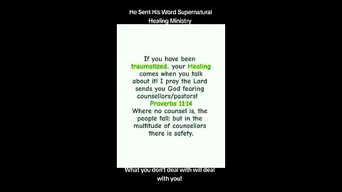 He Sent His Word-HSHW Supernatural Healing Ministry
