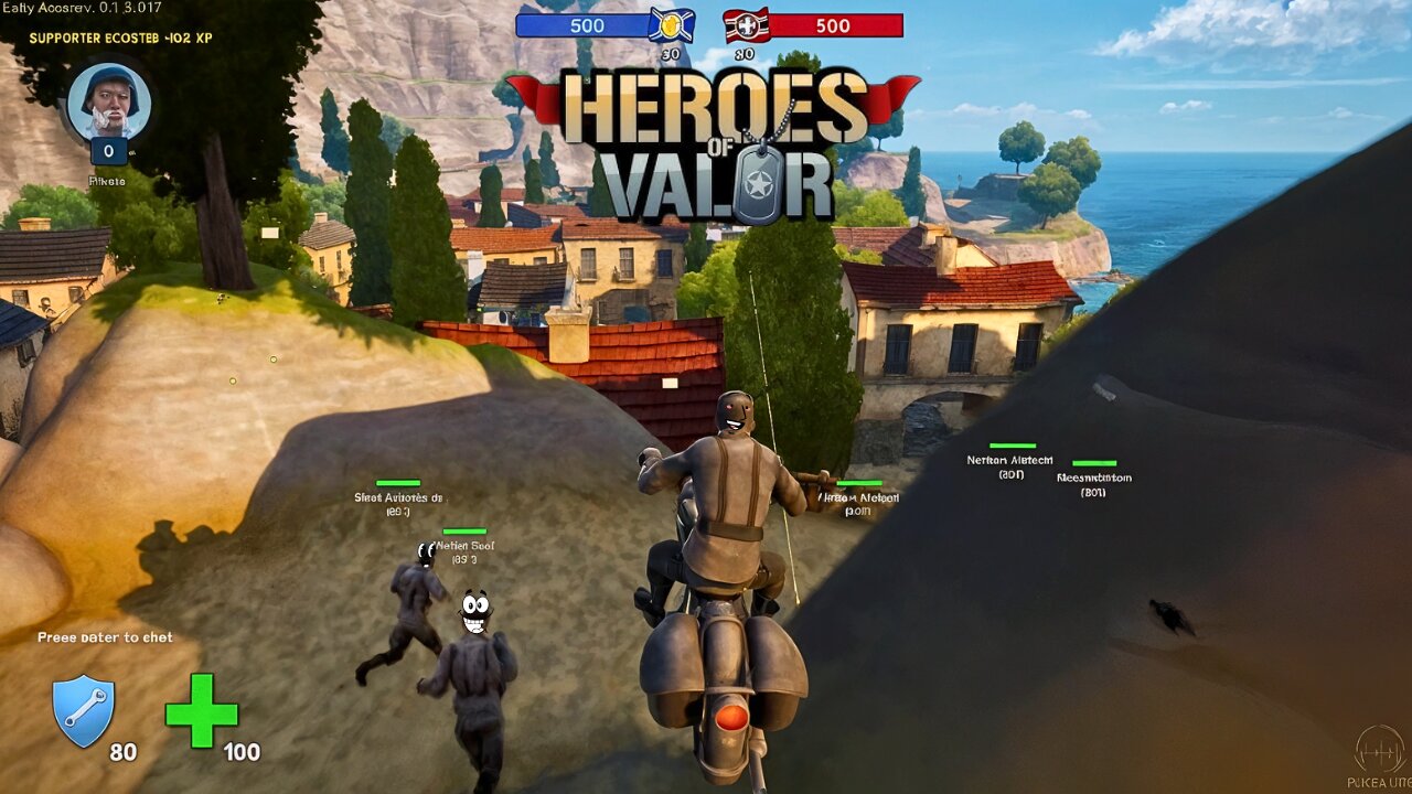 Heroes of Valor – Axis Team Match | Class-Based Shooter | No Commentary [1080p]