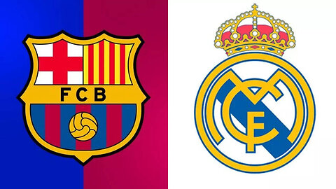 Barcelona Vs Real Madrid Football Match - La Liga