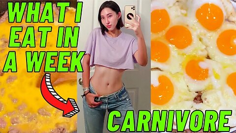 Carnivore Diet What I Eat In A Week __ NO-CHEESE W_ Steak and Butter Gal