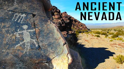 Discovering Ancient Petroglyphs In Johnnie, Nevada via Drone