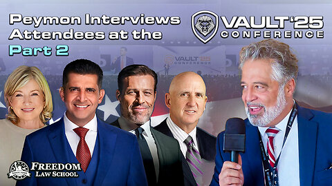 Peymon Interviews attendees at The Vault '25 Conference (Part 2)
