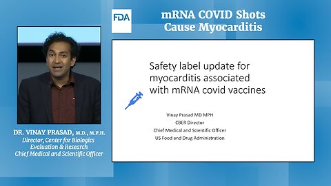 Vaxx-induced myocarditis: A summary of the carnage by FDA’s dr. Vinay Prasad