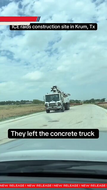 #ICE raid reported at #Krum, TX construction site. Witness says few workers remain. #japdmedia