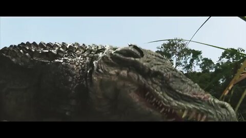 The Plane Crashed On To Crocodile Island, The Giant Crocodile And Spider Wildly Devour Survivers..