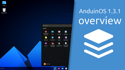 AnduinOS 1.3.1 | Reveal the power of your computer