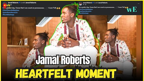 Jamal Roberts Shares Emotional Message with Fans in Stunning New Facebook Photo - WorldEye