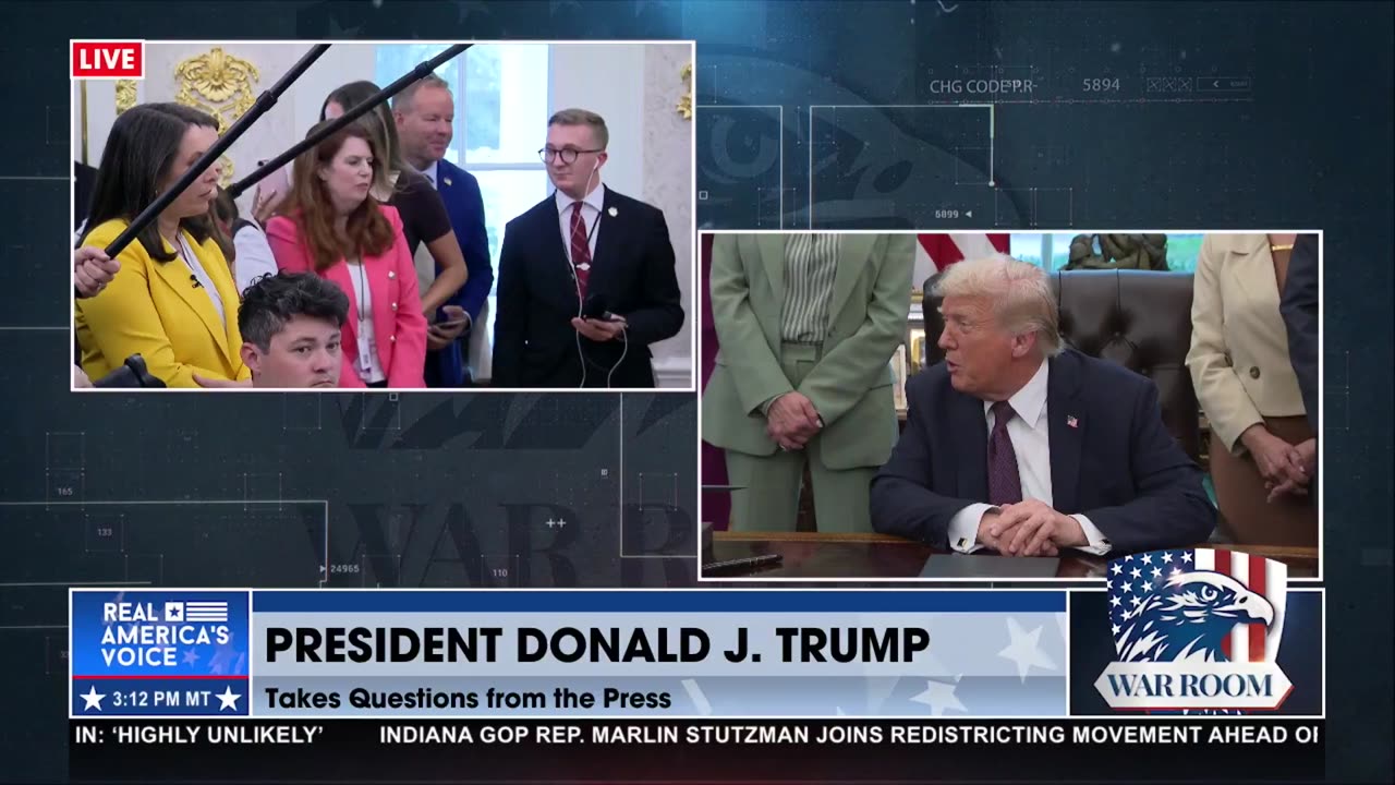 BRIAN GLENN ASKS POTUS IF HE HAS A MESSAGE FOR MEMPHIS MEDIA