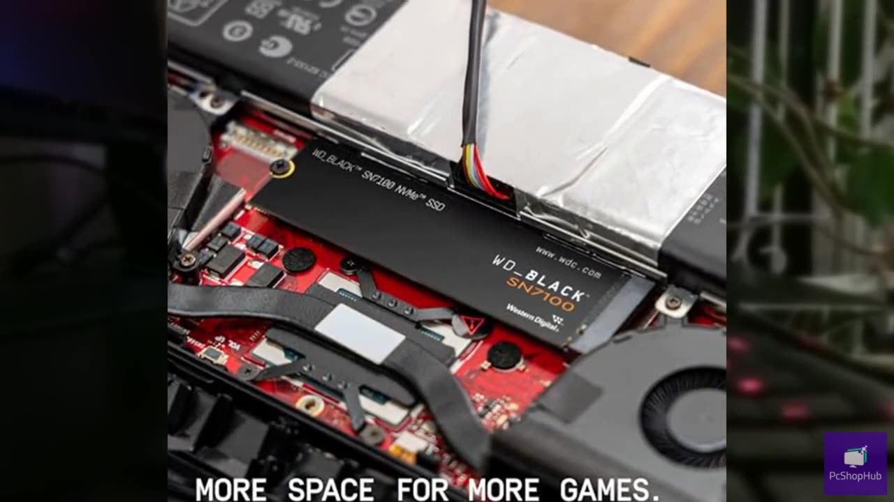 WD_BLACK 2TB SN7100 NVMe Internal Gaming SSD Solid State Drive - Gen4 PCIe, M.2