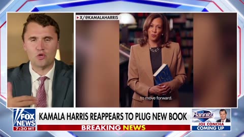 Charlie Kirk: Kamala Is Trying To Rewrite History