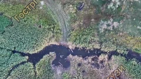 💥🔴 Ukraine Russia War | Grenade Attack on Russian Soldiers Crossing Creek | RCF