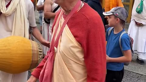 Harinam Sankirtan in Kromeríz, Czech Republic July 2025
