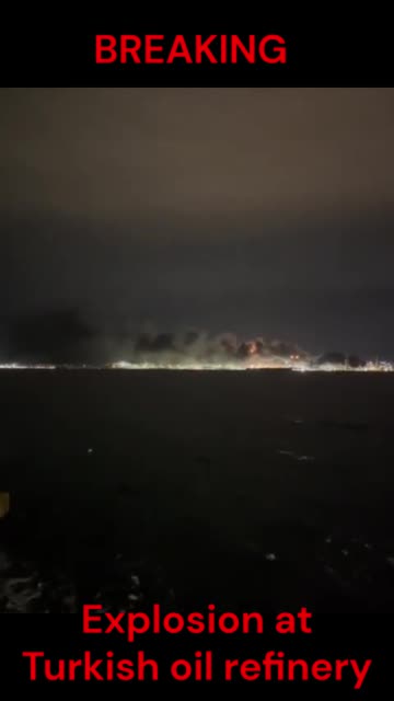 Explosion at Turkish oil refinery