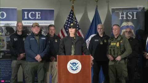 Kristi Noem on Minneapolis ICE shooting: "The officer was hit by the vehicle. She hit him."