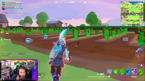 Catching a dub with Dirty Doug.