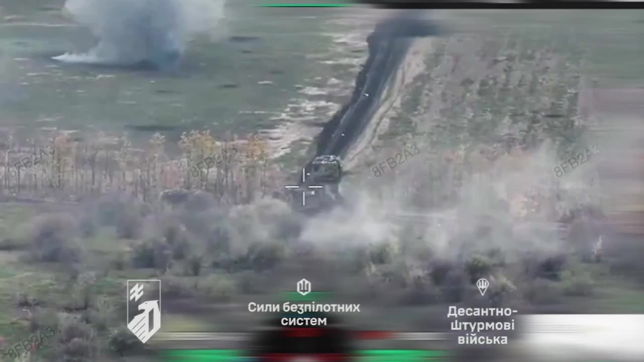 Russians Attempting a Massive Mechanized Assault on Shakhove