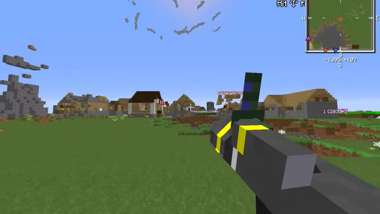 Minecraft comitting domestic terrorism