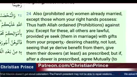Christian prince Let us see who is slow
