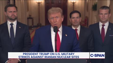 President Trump Addresses Nation Following U.S. Attack on Iran's Nuclear Sites [FULL Remarks]