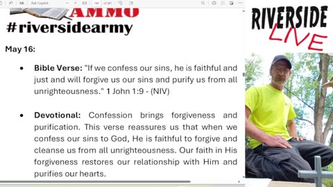 Riverside Morning Ammo Daily Devotional 5.16.25