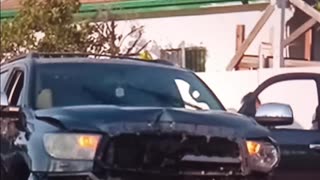 Bizarre road rage incident