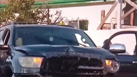 Bizarre road rage incident