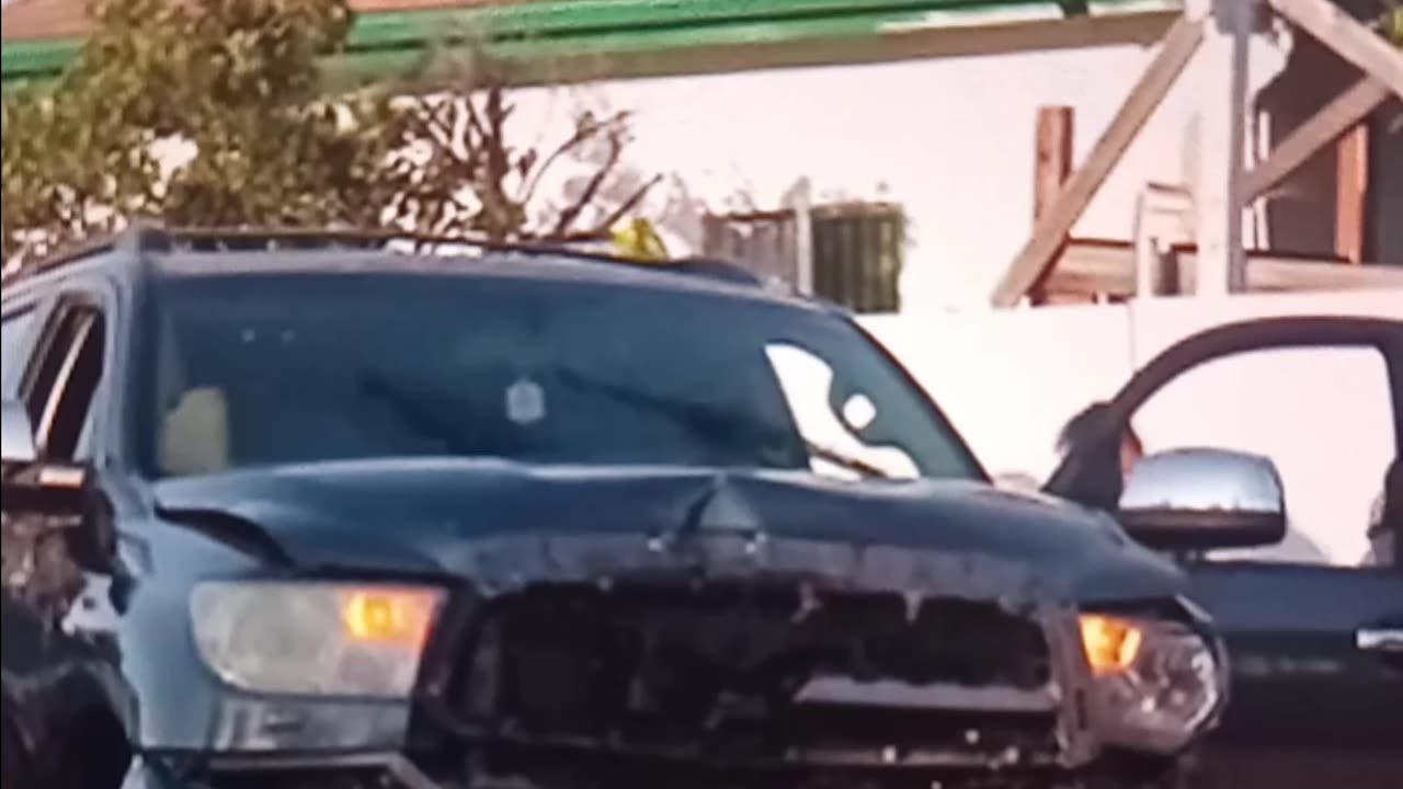 Bizarre road rage incident