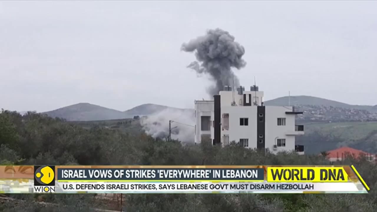 Isreal‐‐Lebanon War US Defends Isreali Strikes