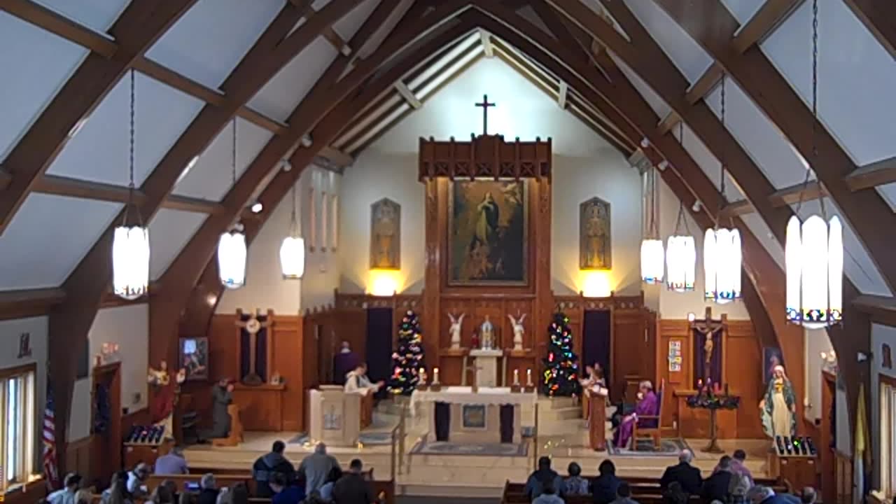 Mass 11 AM Choir 120725AD 2nd Sun Advent