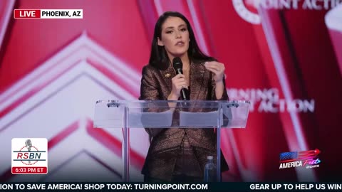 WATCH: Rep. Anna Paulina Luna speaks at TPUSA's AmericaFest Conference Day Three. - 12/20/2025