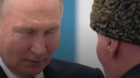 Putin awards 100-year-old WWII veteran with hero of Russia medal