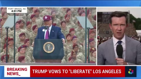 Trump focuses on immigration, spending bill in address to Fort Bragg troops 🇺🇸💬💰