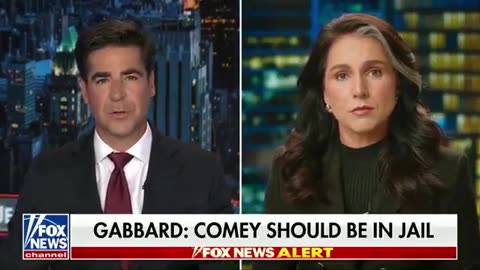 Tulsi Gabbard Suggests James Comey Should Be Imprisoned Over Alleged Trump Threat