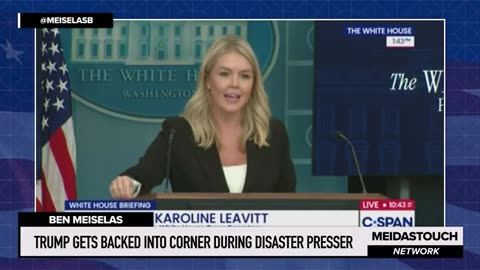 Trump Gets BACKED INTO CORNER During DISASTER Presser