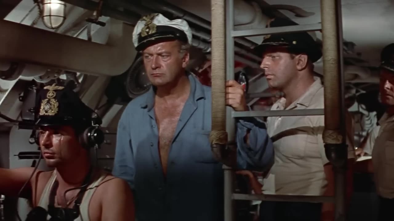 The Enemy Below (1957) Full movie | War drama