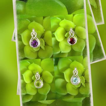 Infinite Abundance Pendants #crystalcommunity #crystaljewellery #jewellerydesign #infinity