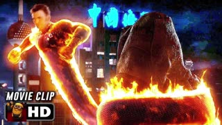 Fantastic Four Vs Doctor Doom - Final Fight Scene _ FANTASTIC FOUR- RISE OF THE SILVER SURFER (2007)