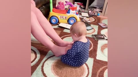 Funny and cute fails of baby kids compilation 6