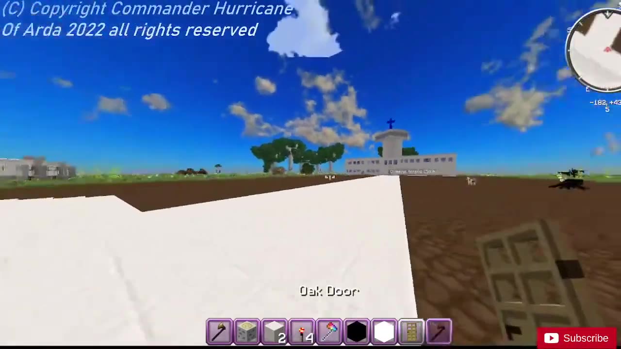 Minecraft Commander Hurricane Academy build part 1