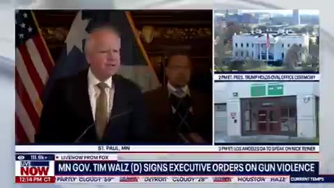 GOV. WALZ: "'I don't know, do you really think limiting them to less than 100 bullets