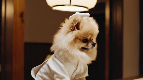 Sushi Master Pomeranian in 5 Seconds