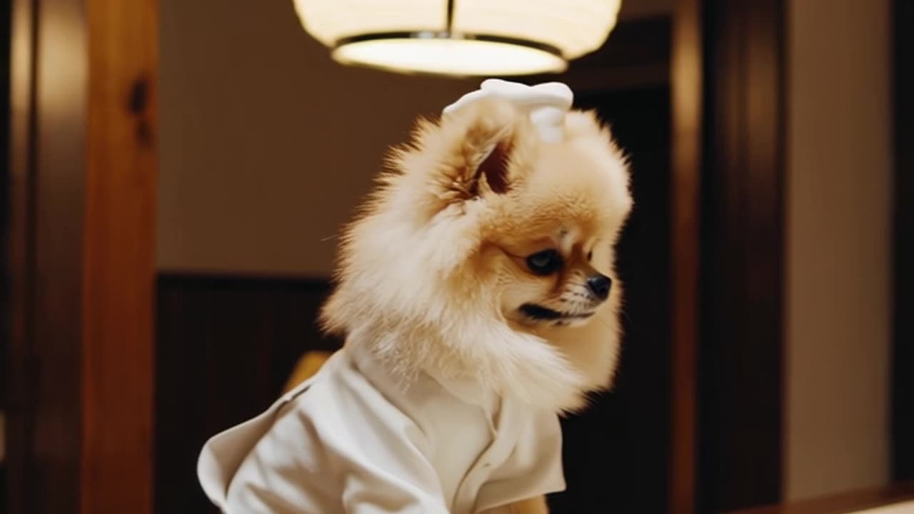 Sushi Master Pomeranian in 5 Seconds
