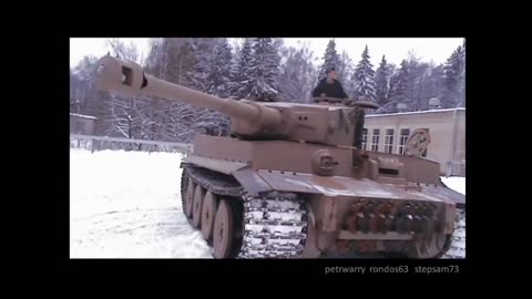 THE TIGER TANK Awesome German WWII panzer replica from Russia Run walkabout 1 1 scale