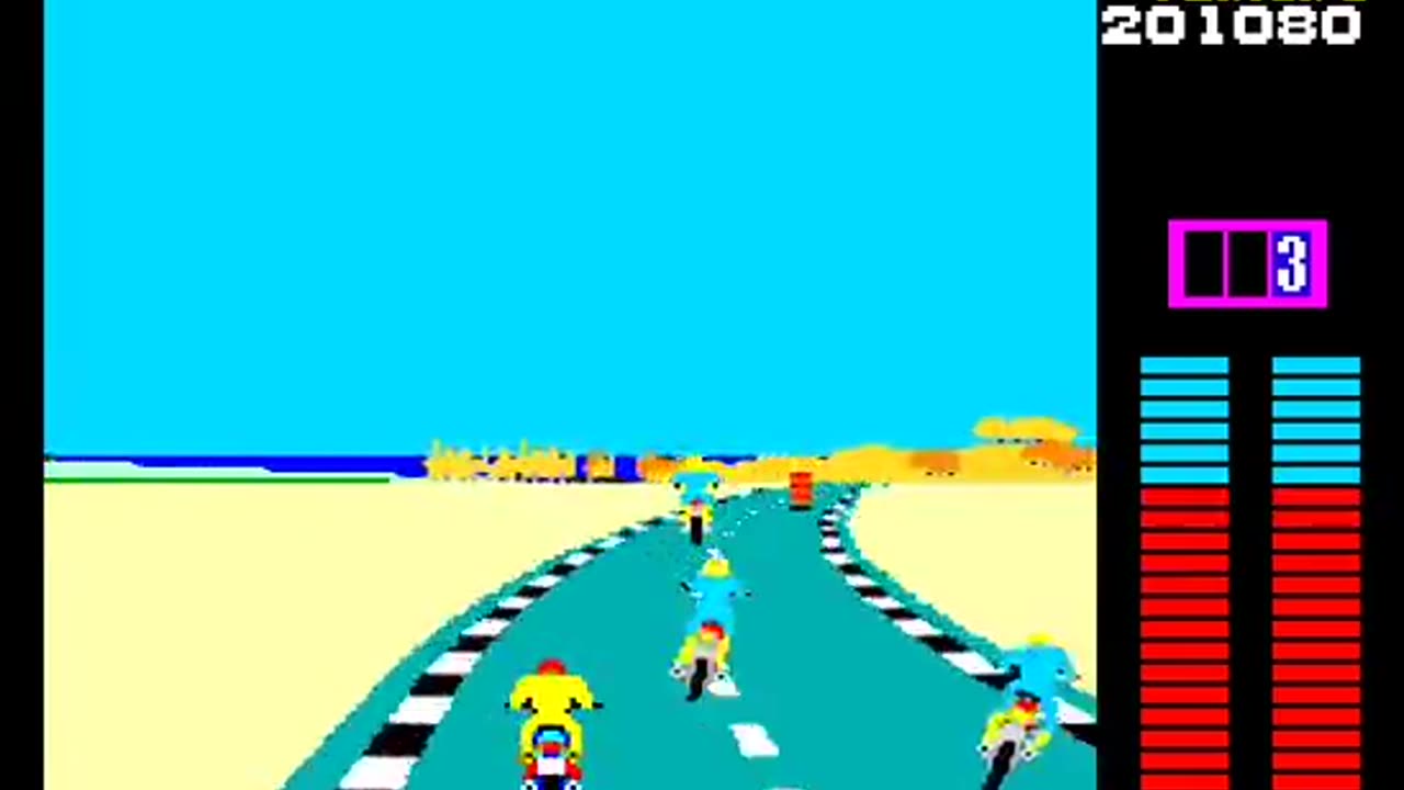 Arcade Longplay 602 Kick Start Wheelie King