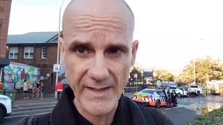 Car fire right outside Bondi Beach Public School seemed symbolic given the context