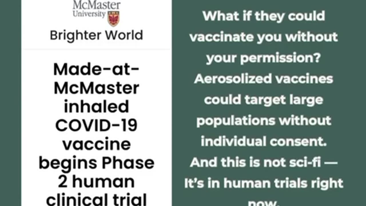 Se potesse oscurare il sole, potrebbe vaccinarci dal cielo?