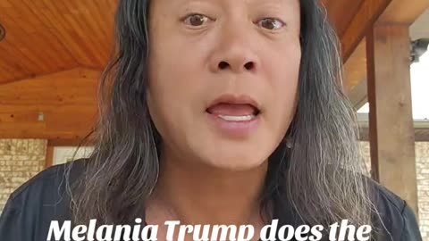 Gene Ho-Melania Trump does the Trump Dance