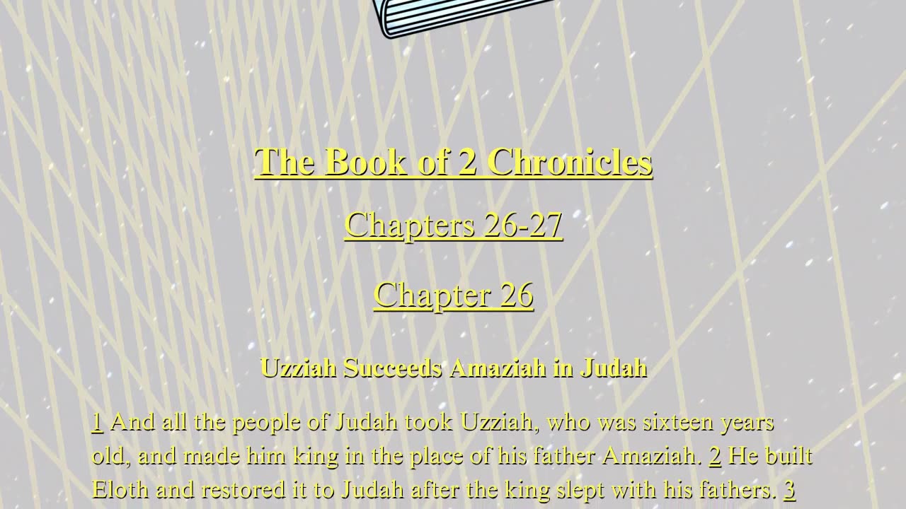 Christian Meme Video: 2nd Chronicles Chapter 26-27 (10/19/2025)